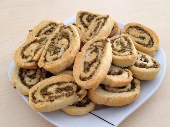 Olivenschnecken zum Aperitiv