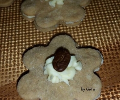 Café-Latte Doppeldecker / Weihnachtsplätzchen