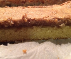 Schneller saftiger Nusskuchen als Blechkuchen