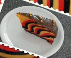 Deutschland - Zebrakuchen zur WM