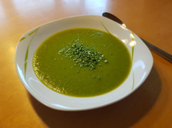 Kalorienarme Lauchsuppe