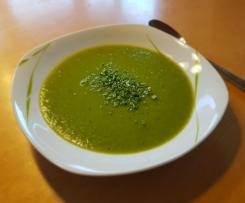 Kalorienarme Lauchsuppe