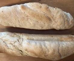 Dinkelbaguette mit Weizenanteil