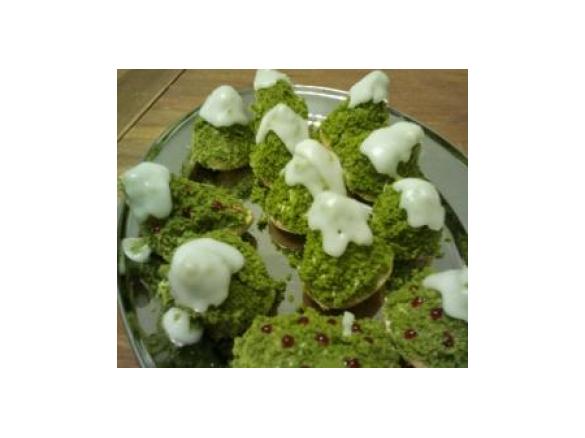 Süße Christbäumchen