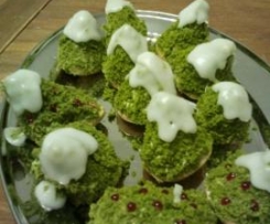 Süße Christbäumchen