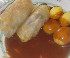 (Weiß-) Kohlrouladen