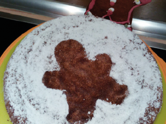 Fluffiger Nusskuchen (mit nur 1 EL Mehl)