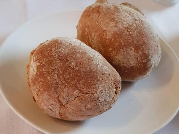 Dinkelvollkornbrötchen (vegan)