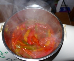 Schweinefilet mit Zigeunersauce