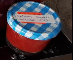 Erdbeermarmelade mit Amaretto und Mandeln