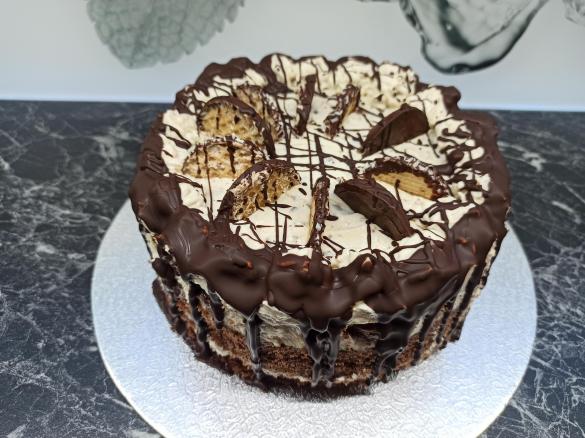 Schaumkusstorte / Schwedenbombentorte