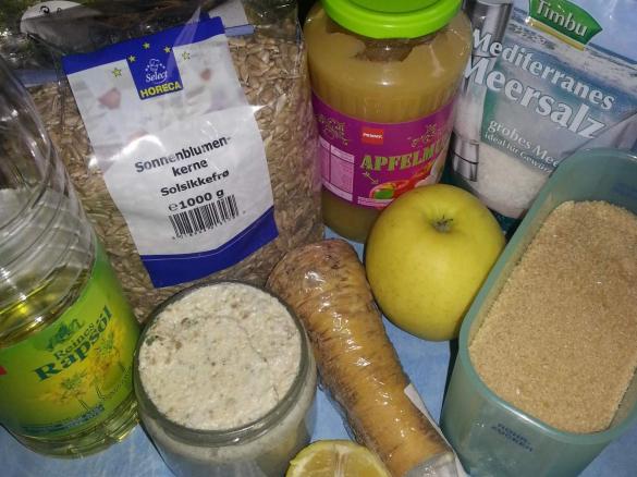 Veganer Apfel-Meerrettich-Aufstrich