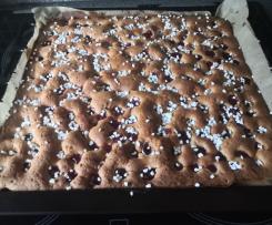 Schneller Kirschkuchen vom Blech