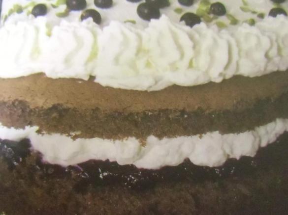 Schwarze Johannisbeer-Torte