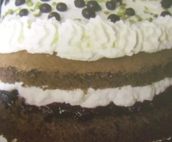 Schwarze Johannisbeer-Torte