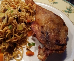 Kross gebratene Ente / Entenbrust (asiatisch)