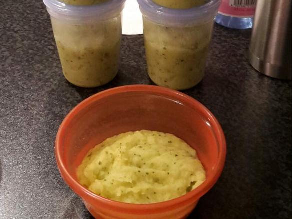 Zucchini-Kartoffel-Brei