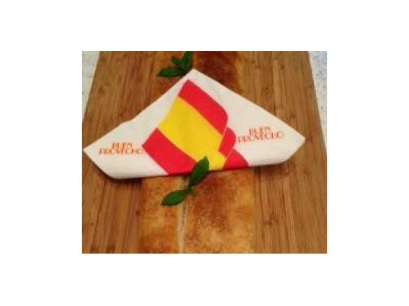 Blätterteigtasche schnell-Empanadilla (grande) z. B. mit Ziegenkäse mit Koriander, Bockshornklee, Paprika+Thunfisch