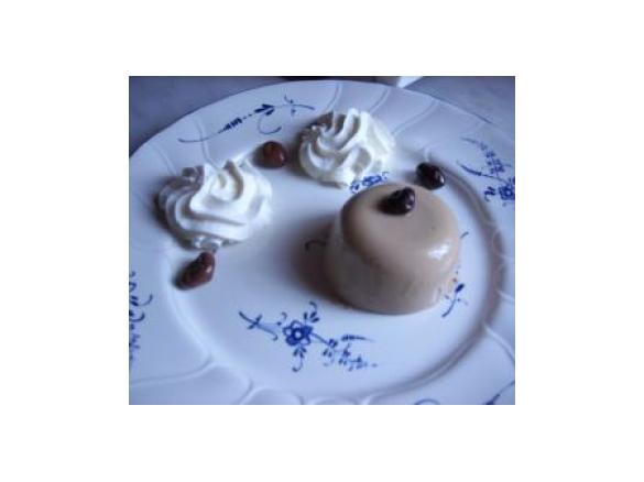 Variation von Espresso  - Panna cotta..