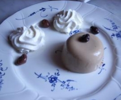 Variation von Espresso  - Panna cotta..