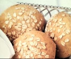 fluffige Haferbrötchen