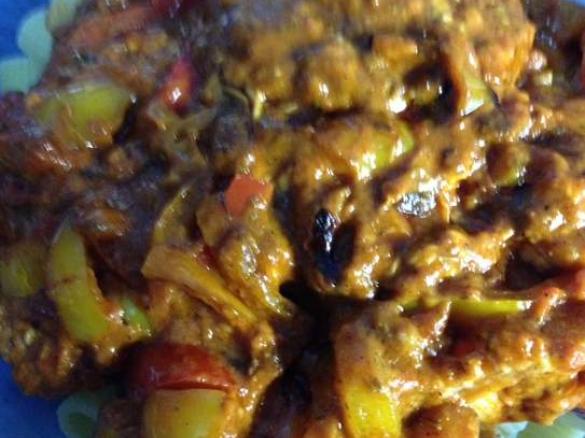 Paprika-Tomaten-Schnitzel / Überbacken