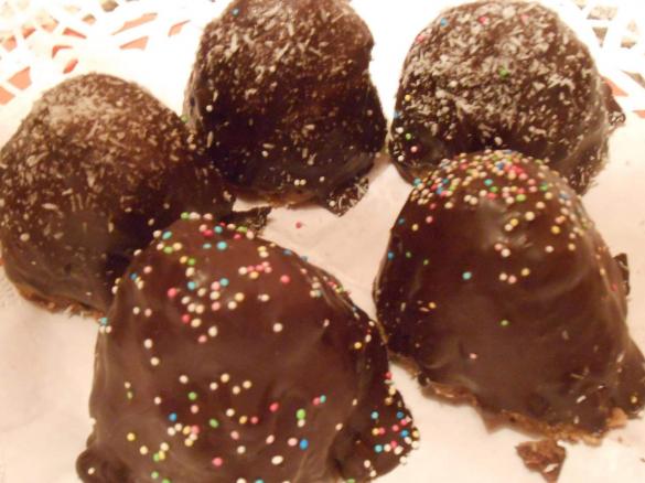 Granatsplitter aus Resteplätzchen