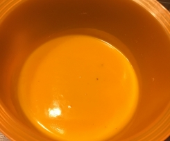 Kürbissuppe mit Kartoffelcroutons (WW)