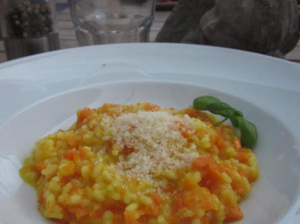 Möhren-Risotto mit Safran