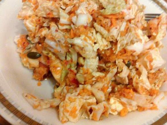 Herbstsalat / Wintersalat mit Chinakohl