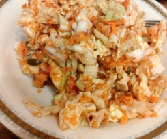 Herbstsalat / Wintersalat mit Chinakohl