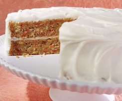 Karotten-Kokos-Kuchen (super saftig)