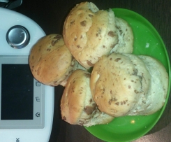 Fluffige Schokobrötchen