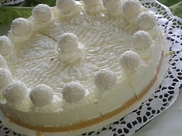 Philadelphia-Torte mit Raphaelo