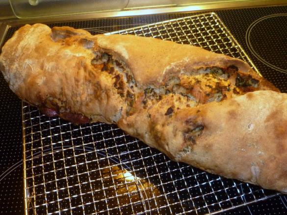 Dinkel Grünkohl Brot