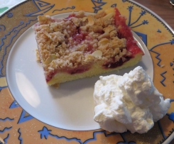 Zwetschgenkuchen (Rührteig) mit Streusel von Tante Erika