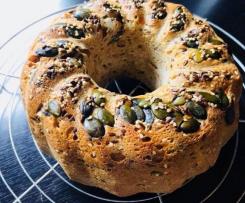 Dinkel-Brotkranz vegan