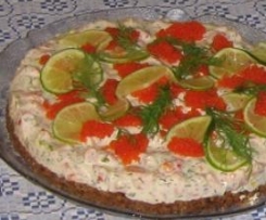 Matjestorte (herzhaft, ohne backen)