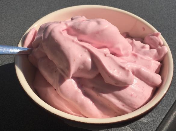 Eiweiß Protein Frucht Fluff