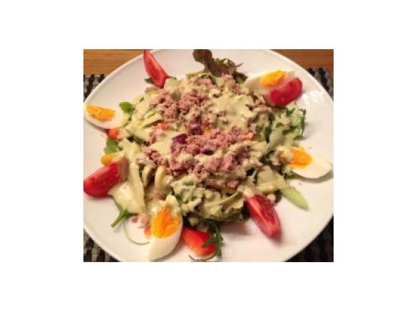 Rucola-Senf-Dressing