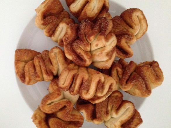 Variation von Zimtfalte in der 9er Backform