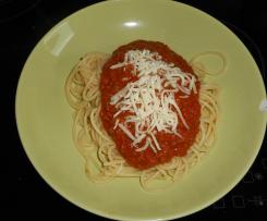 Schnelle leckere Bolognese
