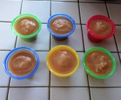 Bananen-Birnen-Apfel-Püree