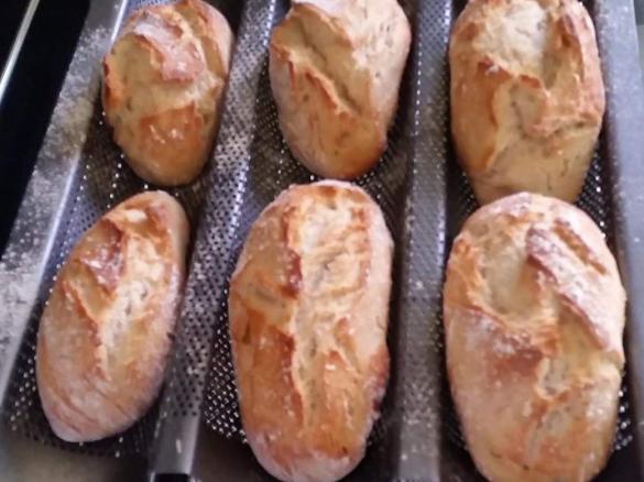 Baguettebrötchen