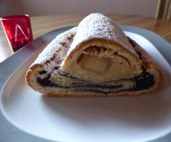 Mohn - Marzipan - Stollen
