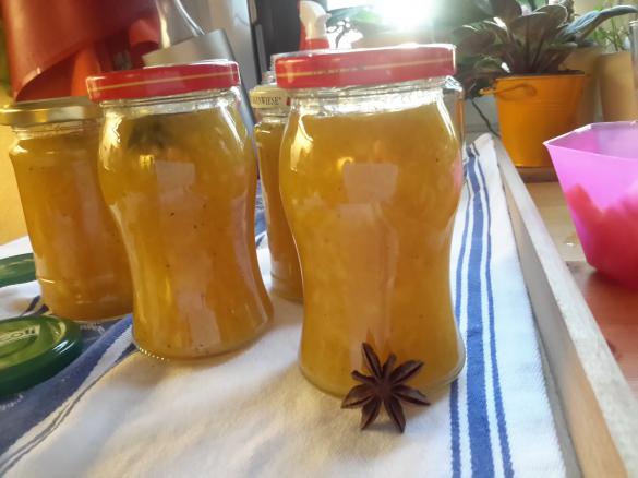 Variation Ananas-Orangen-Marmelade - Winterzeit