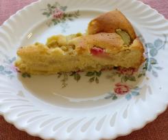 Rhabarber-Rührkuchen