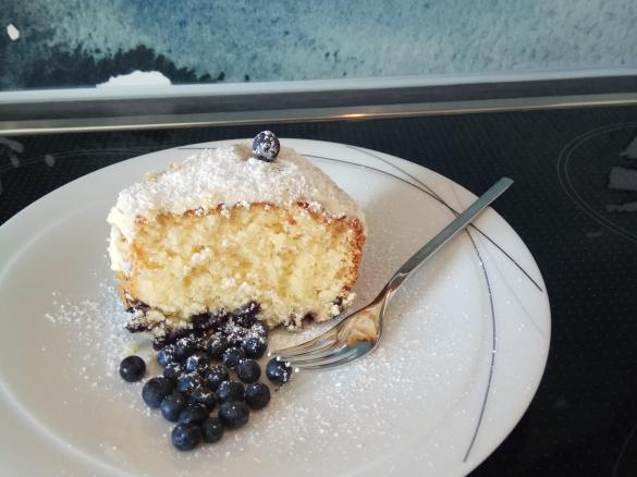 Heidelbeer Schmand Kuchen