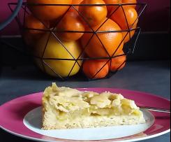 Variation Gedeckter Apfelkuchen