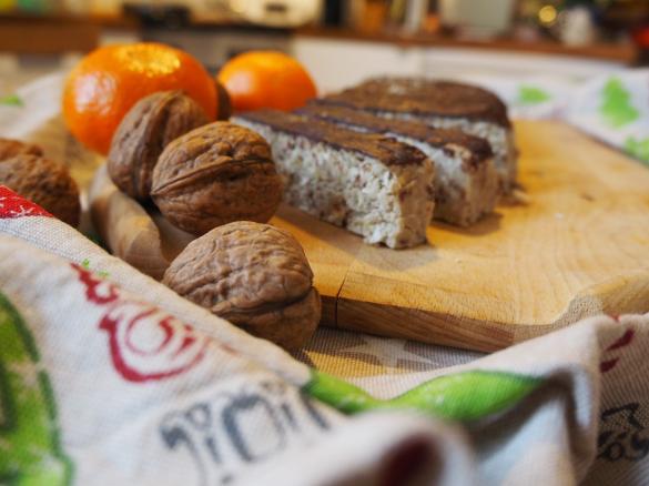 Proteinriegel ohne backen (low-carb, vegan)